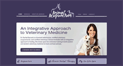 Desktop Screenshot of animalacupuncture.com